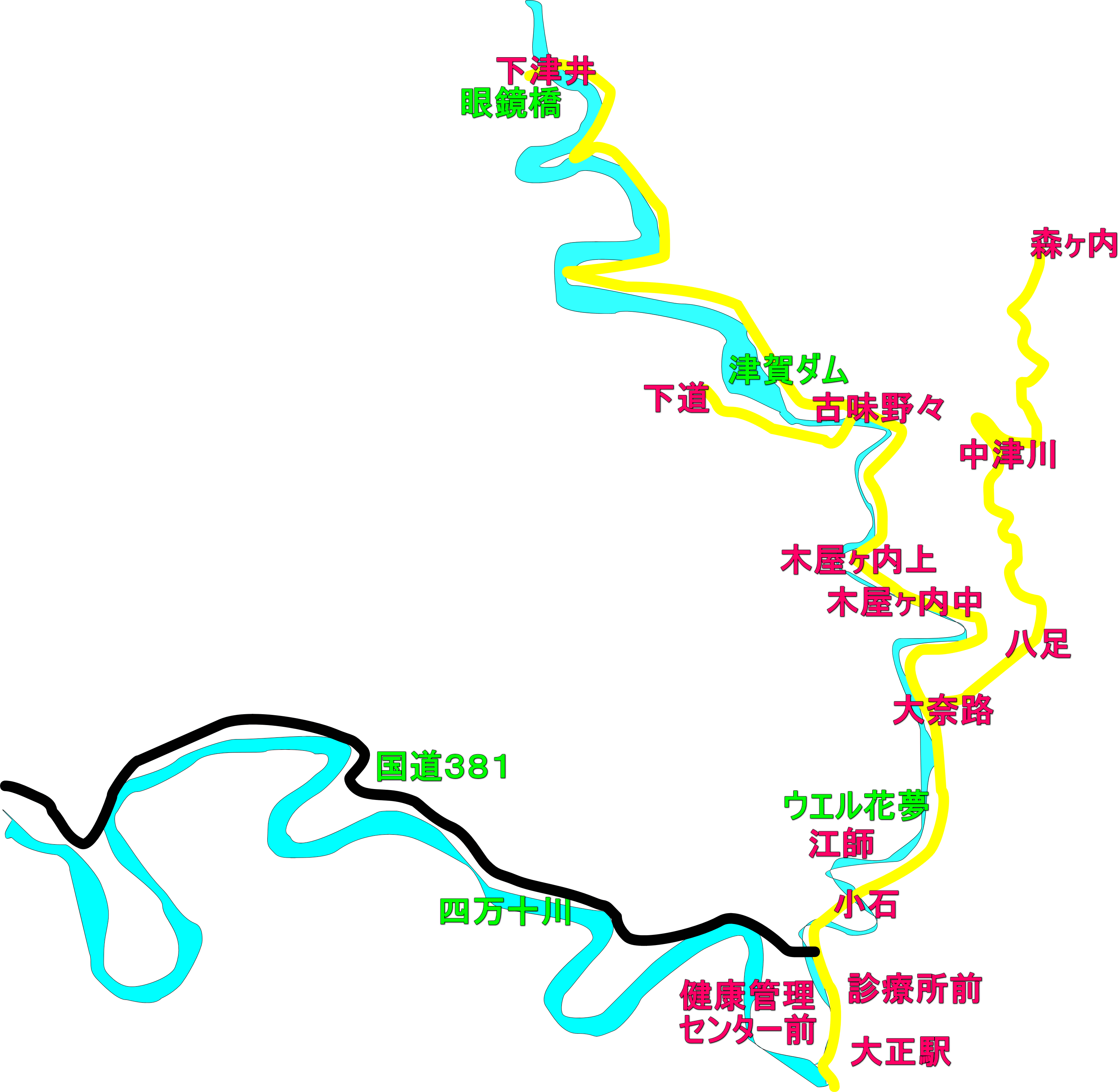 大正駅～下津井線